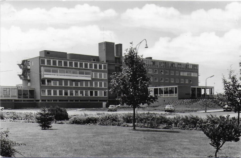 Goes streekziekenhuis Bergzicht oude ansichtkaart( B2000 ), Ophalen of Verzenden, 1940 tot 1960, Gelopen, Zeeland