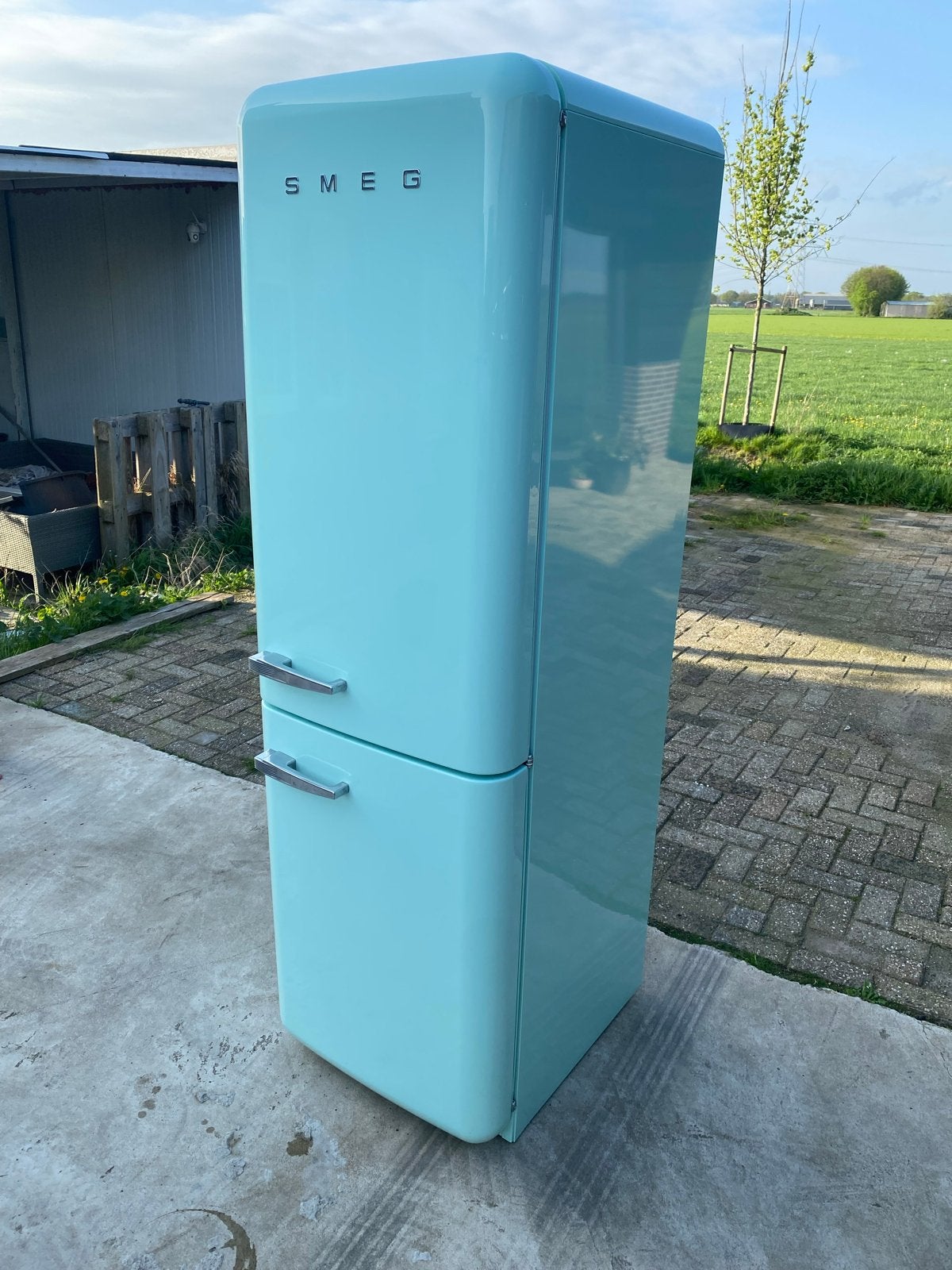 Smeg FAB32 Mintgroen – Schadevrij, De laan 8, Bella, 200 liter of meer, 60 cm of meer