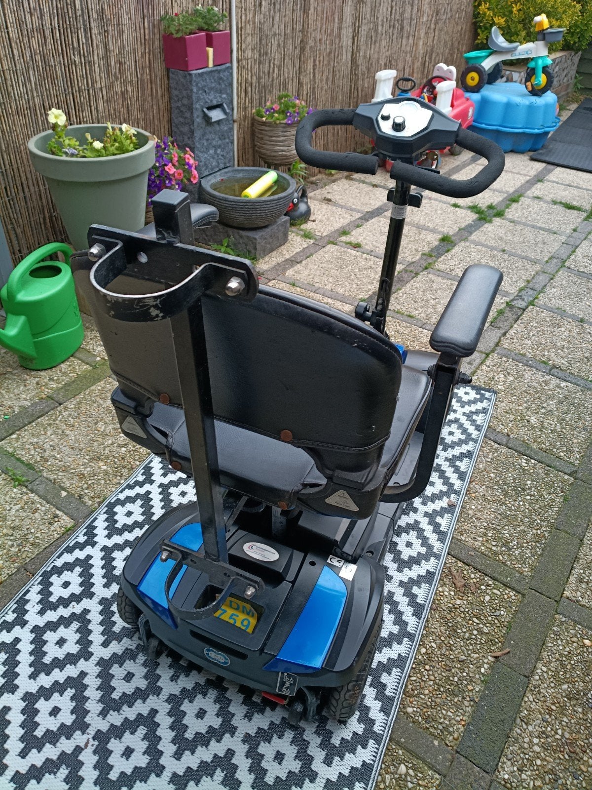Venus 4 scootmobiel, Ophalen