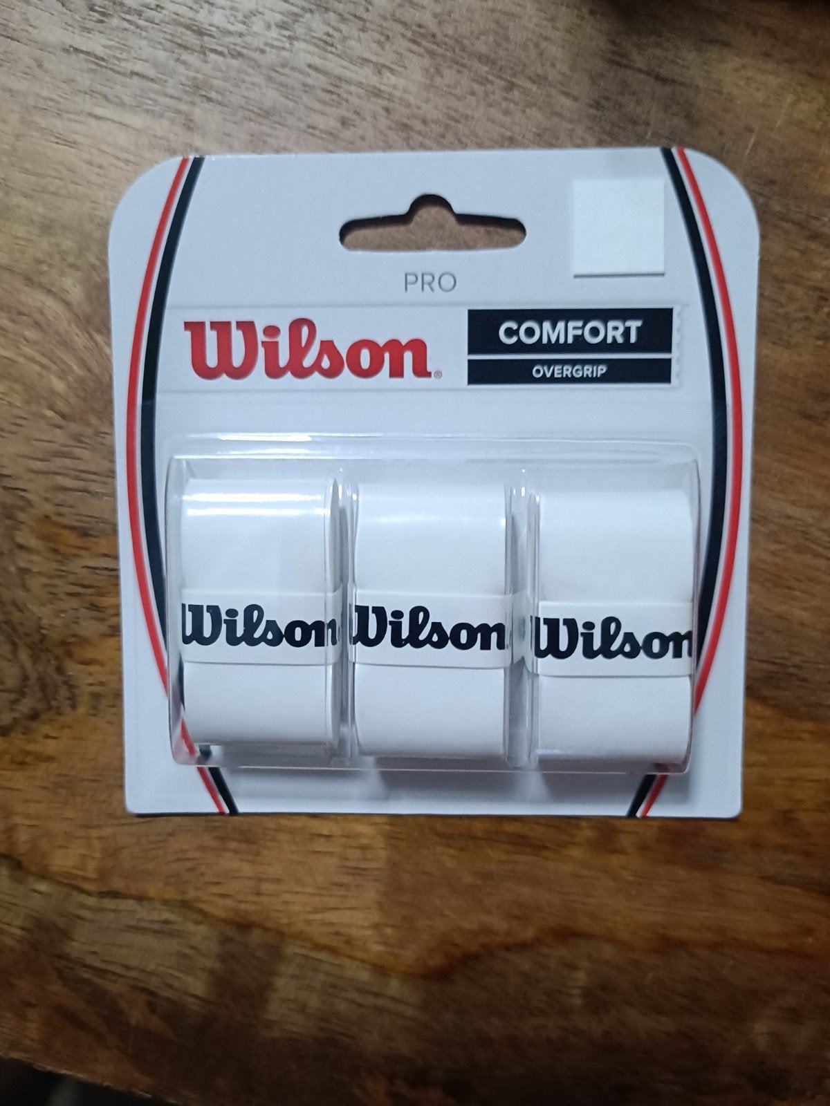 Wilson Pro comfort overgrip wit, Ophalen of Verzenden