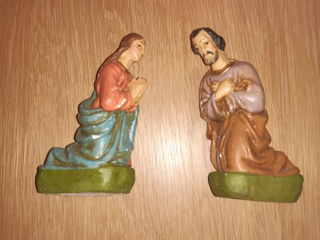 Kerstbeelden, Ophalen, Gebruikt