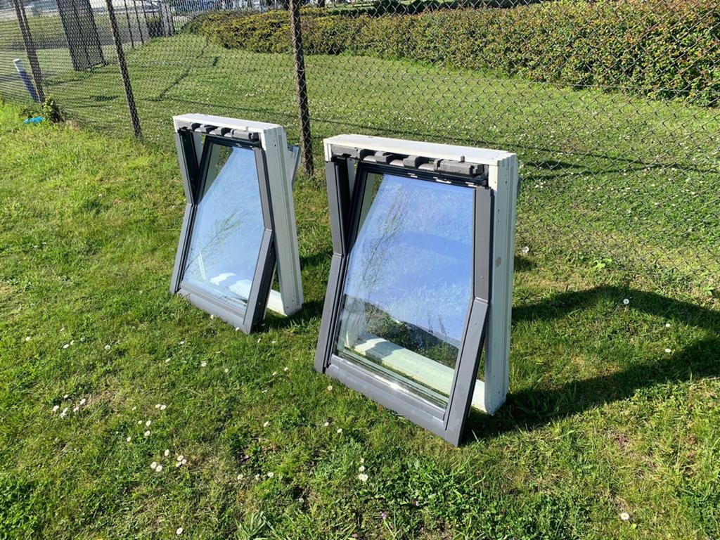 2 x ZGAN GGL MK04 VELUX DAKRAMEN 78x98 cm 2070 HR++, Doe-het-zelf en Verbouw, Ophalen, Minder dan 80 cm, 80 tot 120 cm, Zo goed als nieuw