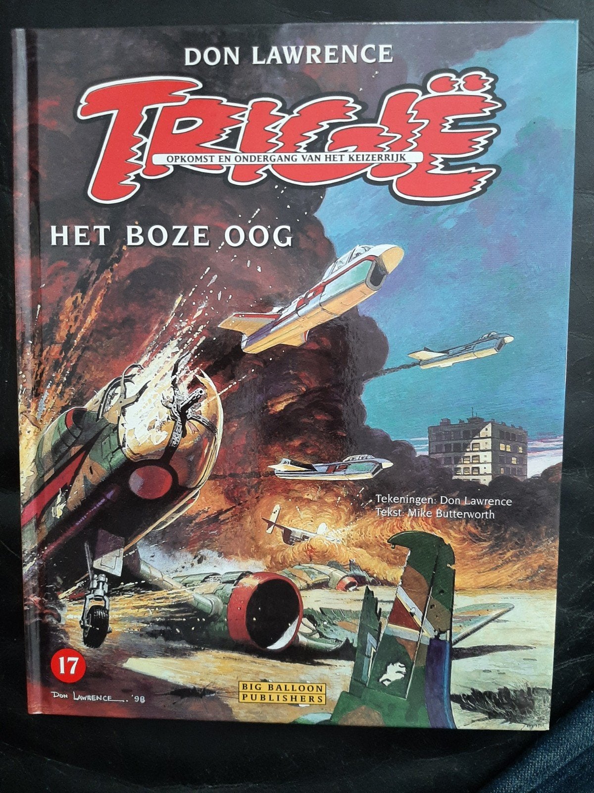 Trigie: Het Boze Oog - Don Lawrence (1998) nummer 17, Meerdere stripboeken, Ophalen of Verzenden, Gelezen