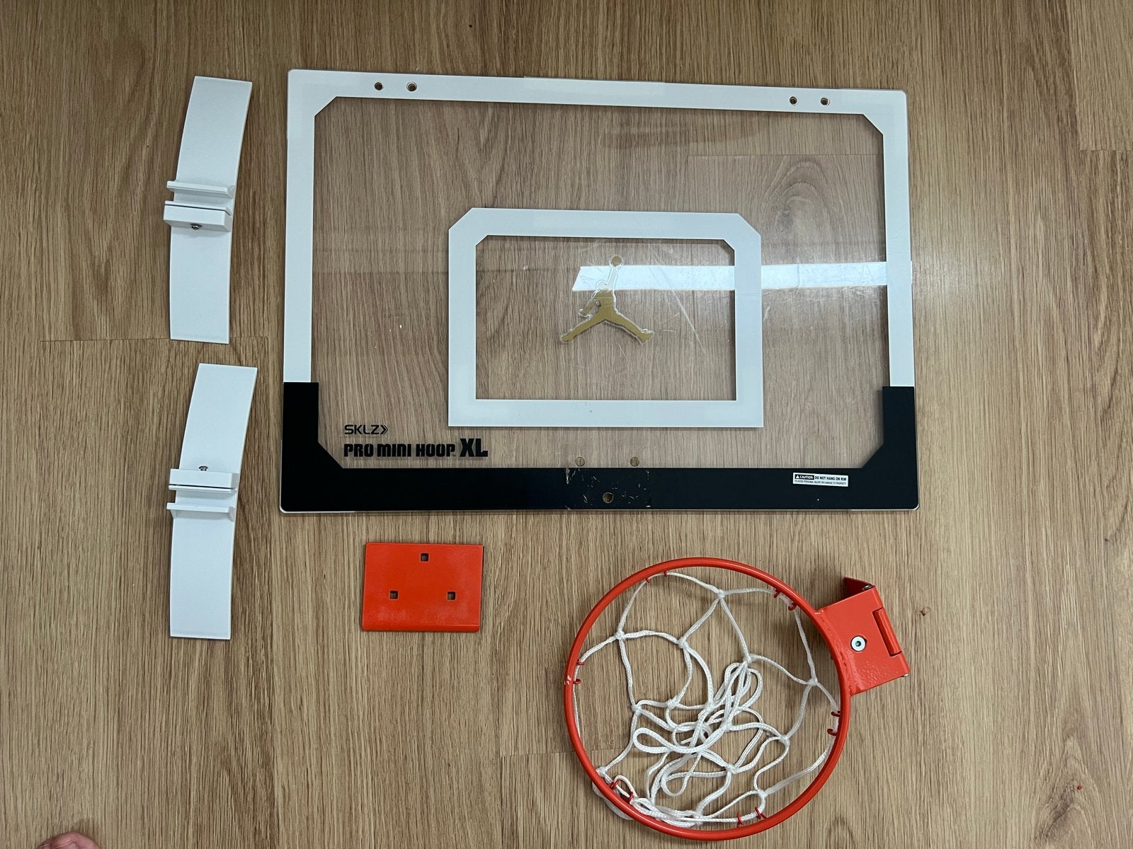 SKLZ Pro Mini Hoop XL Basketbalring met bal, Sport en Fitness, Ophalen of Verzenden, Gebruikt, Ring, Bord of Paal