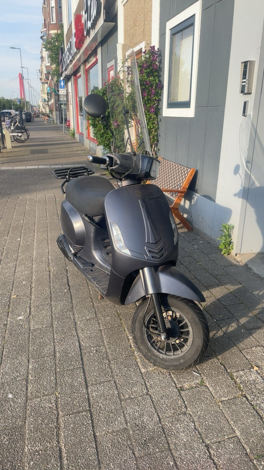 La Souris Sourini S Snorscooter, Fietsen en Brommers, Snorfietsen en Snorscooters, Ophalen, Gebruikt, Benzine, Overige merken
