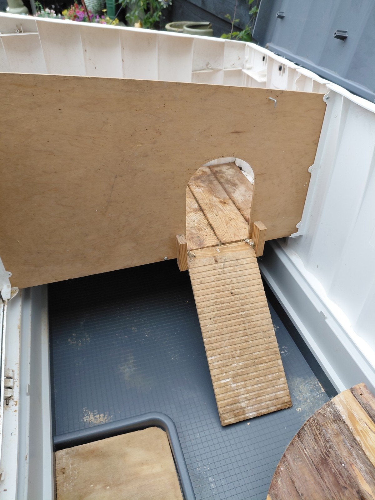 Konijnenhok voor buiten, 110 cm of meer, Zo goed als nieuw, Hok, Ophalen
