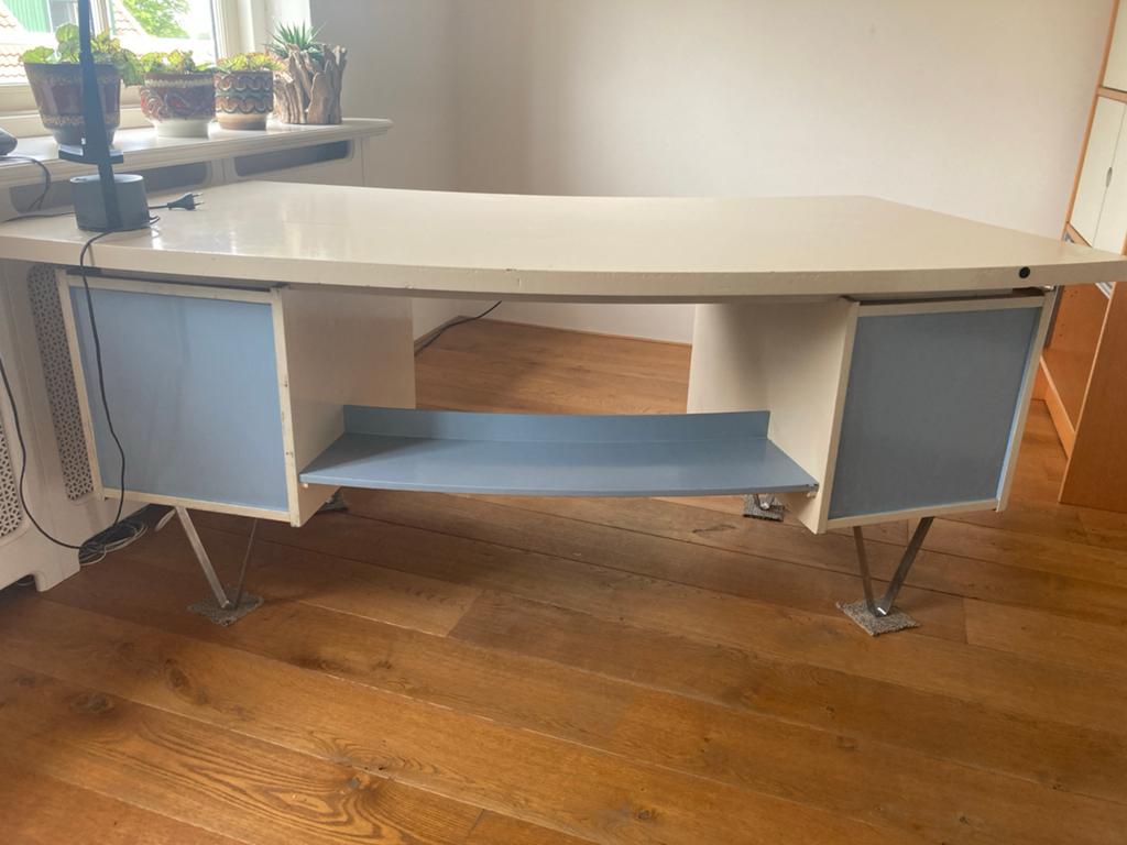 Vintage Boomerang Bureau Cees Braakman Pastoe, Ophalen, Overige typen, Gebruikt, Hout
