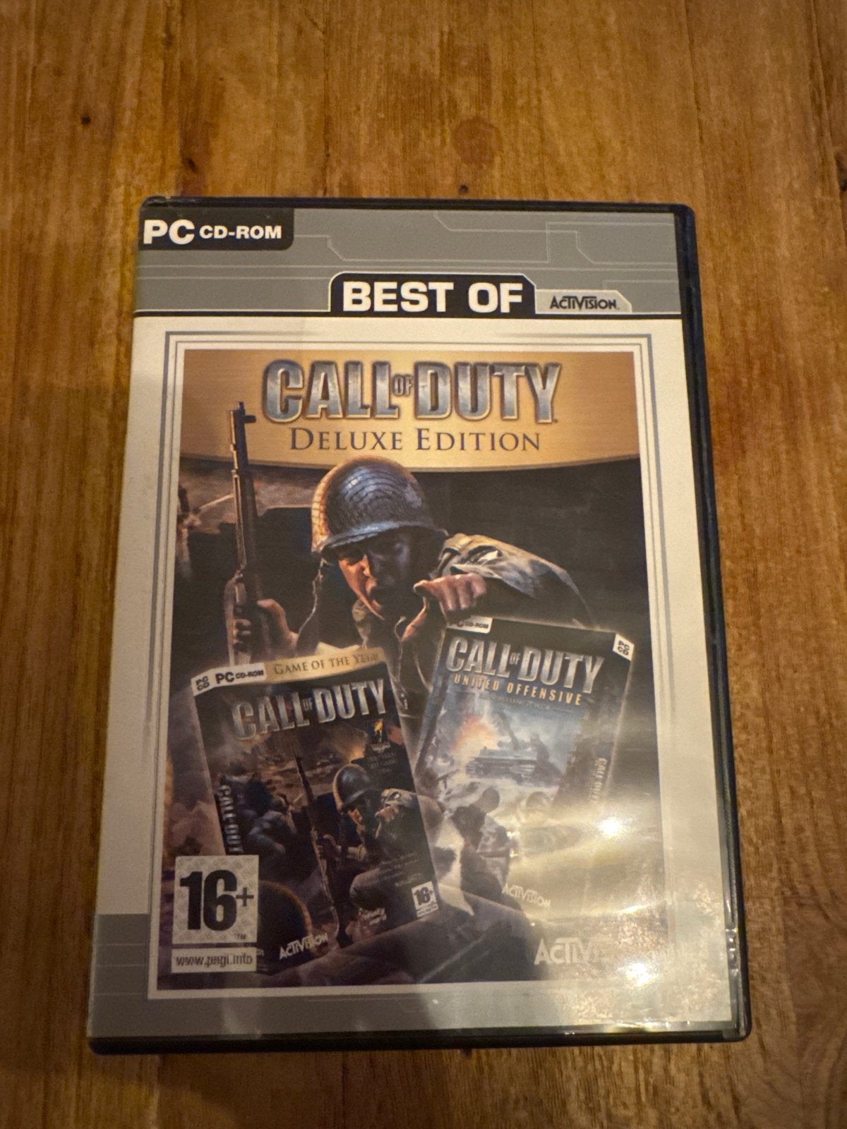 Call of Duty Deluxe Edition PC CD-ROM - Best of Activision, Online, Shooter, 1 speler, Ophalen of Verzenden
