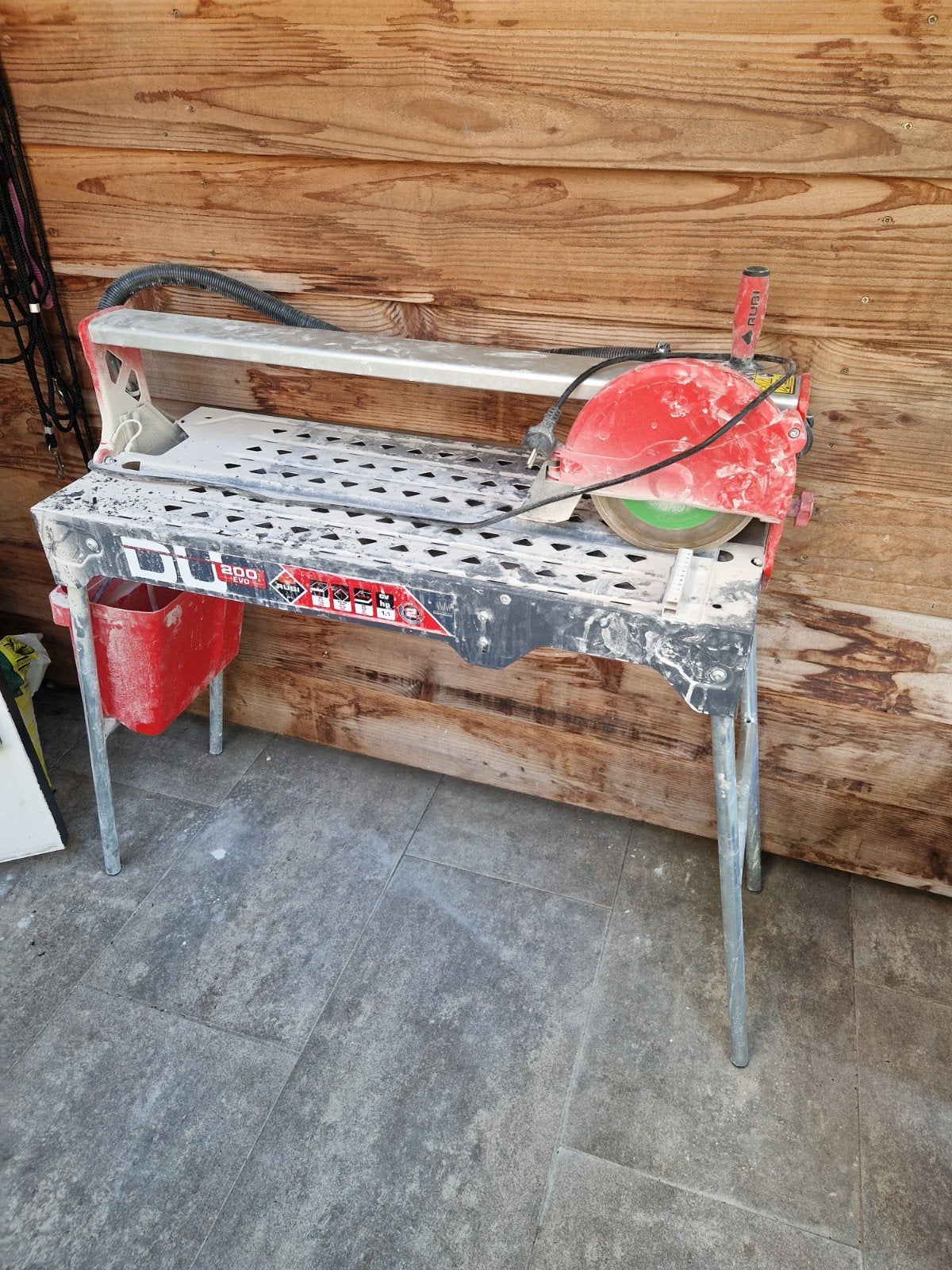 Rubi DU-200 EVO 650 Tegelzaag - Professionele Kwaliteit, Doe-het-zelf en Verbouw, Ophalen of Verzenden, 1200 watt of meer, 70 mm of meer