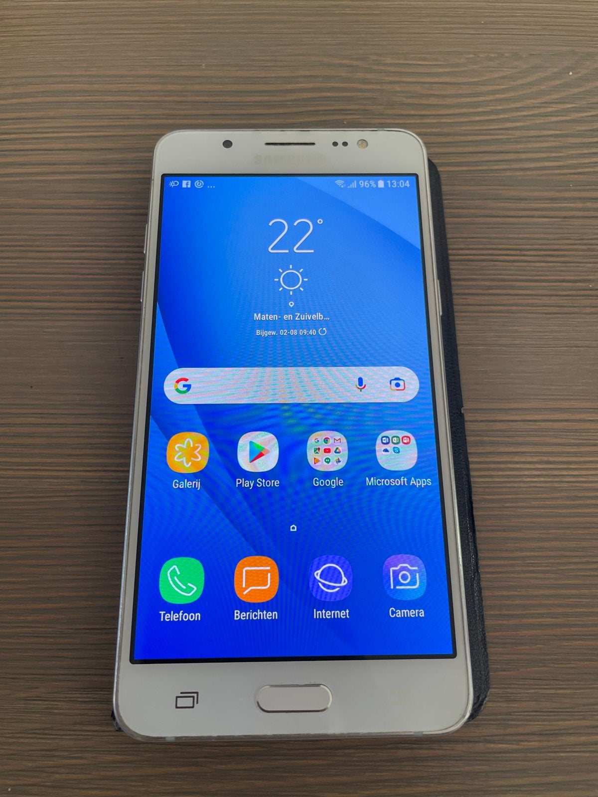 Samsung Galaxy J5 16GB, Gebruikt, Wit, Touchscreen, Ophalen of Verzenden