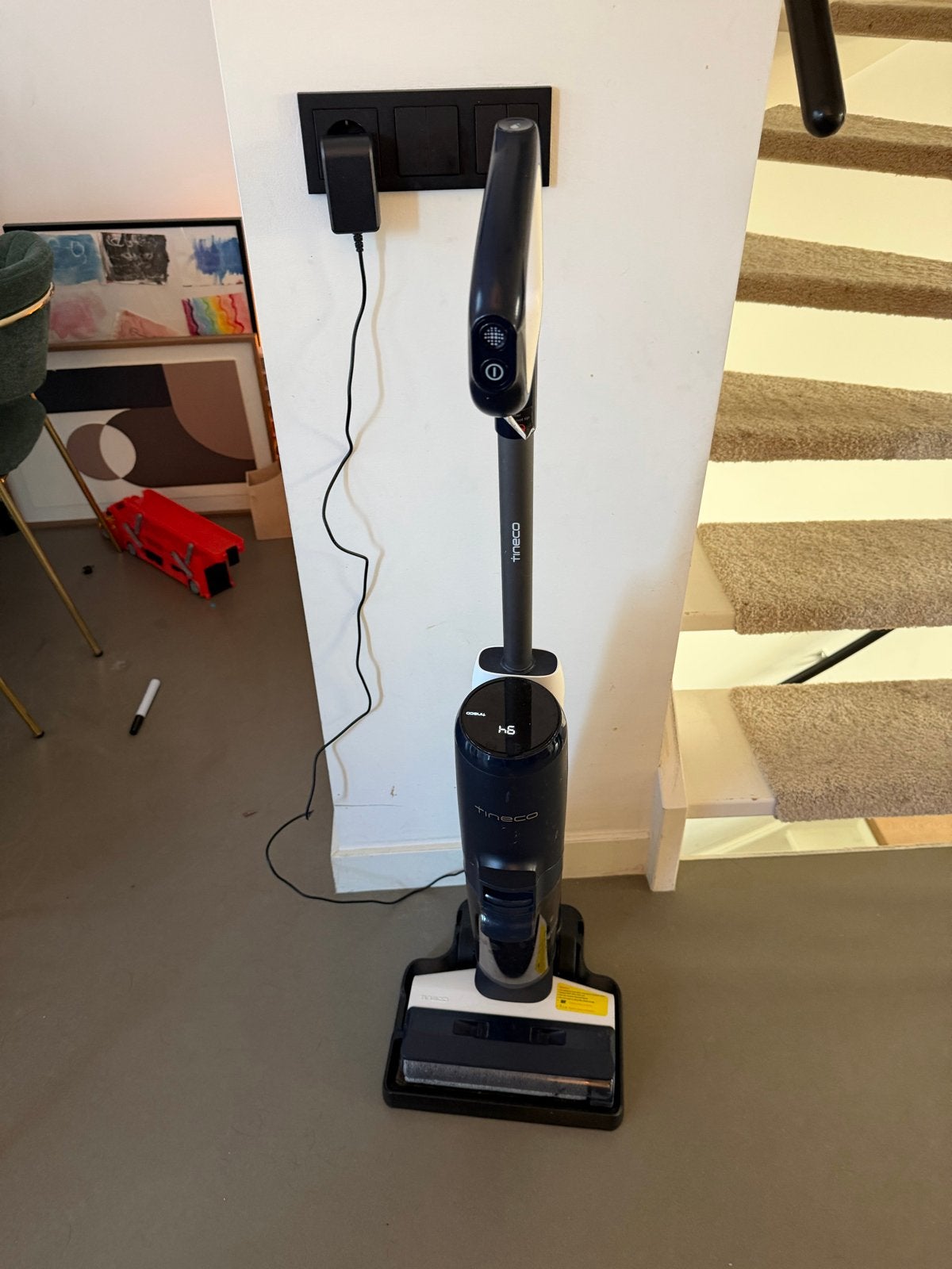 Tineco iFloor 3 Steelstofzuiger met Dweilfunctie, Overige merken, Draadloos, Ophalen of Verzenden, Zo goed als nieuw