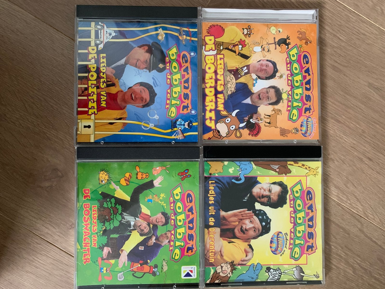 Ernst, Bobbie en de rest, cd’s 4 stuks, €10,00, Ophalen of Verzenden, Zo goed als nieuw, Muziek, 3 tot 5 jaar