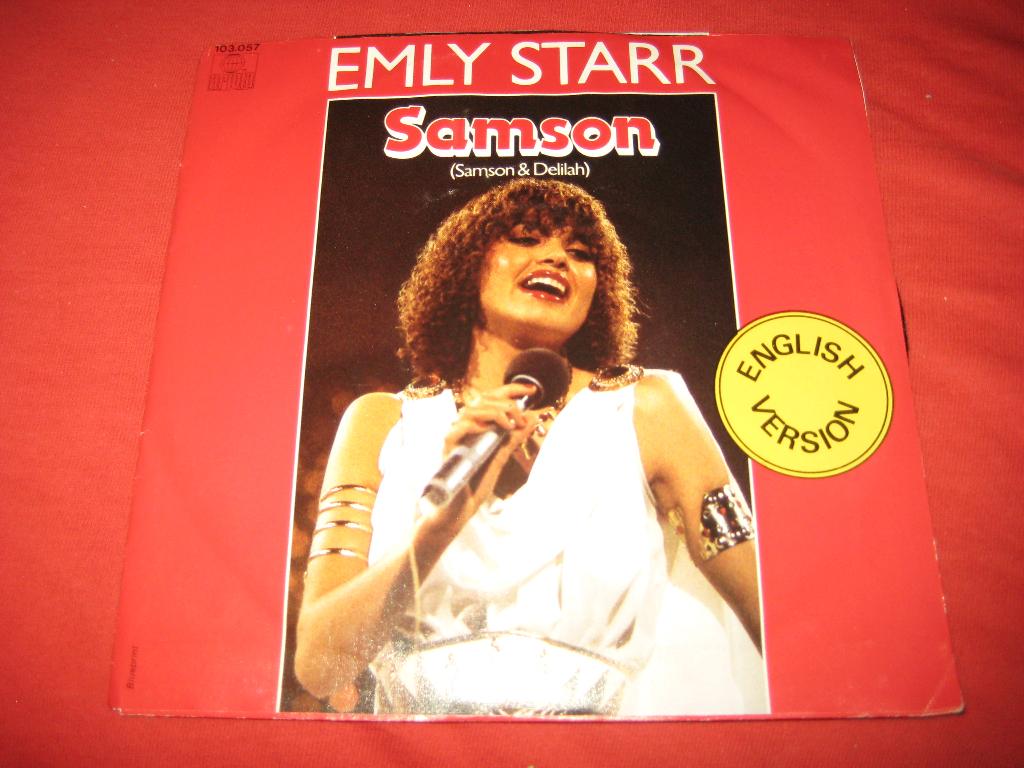 Emly Starr: Samson + Delilah (nederlandse versie), Ophalen of Verzenden, Zo goed als nieuw, Nederlandstalig, Single