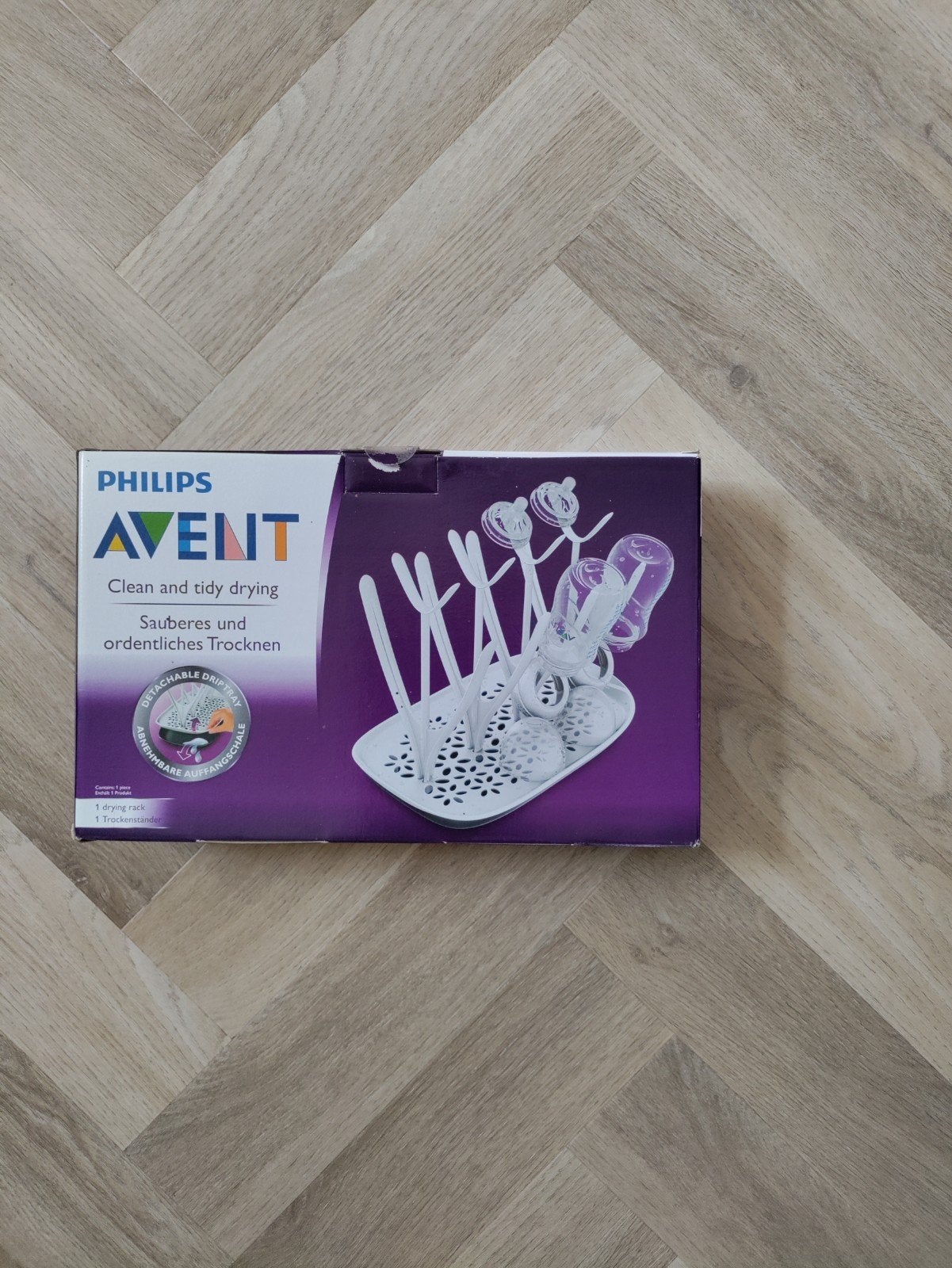 Philips Avent flessen droogrek, Ophalen
