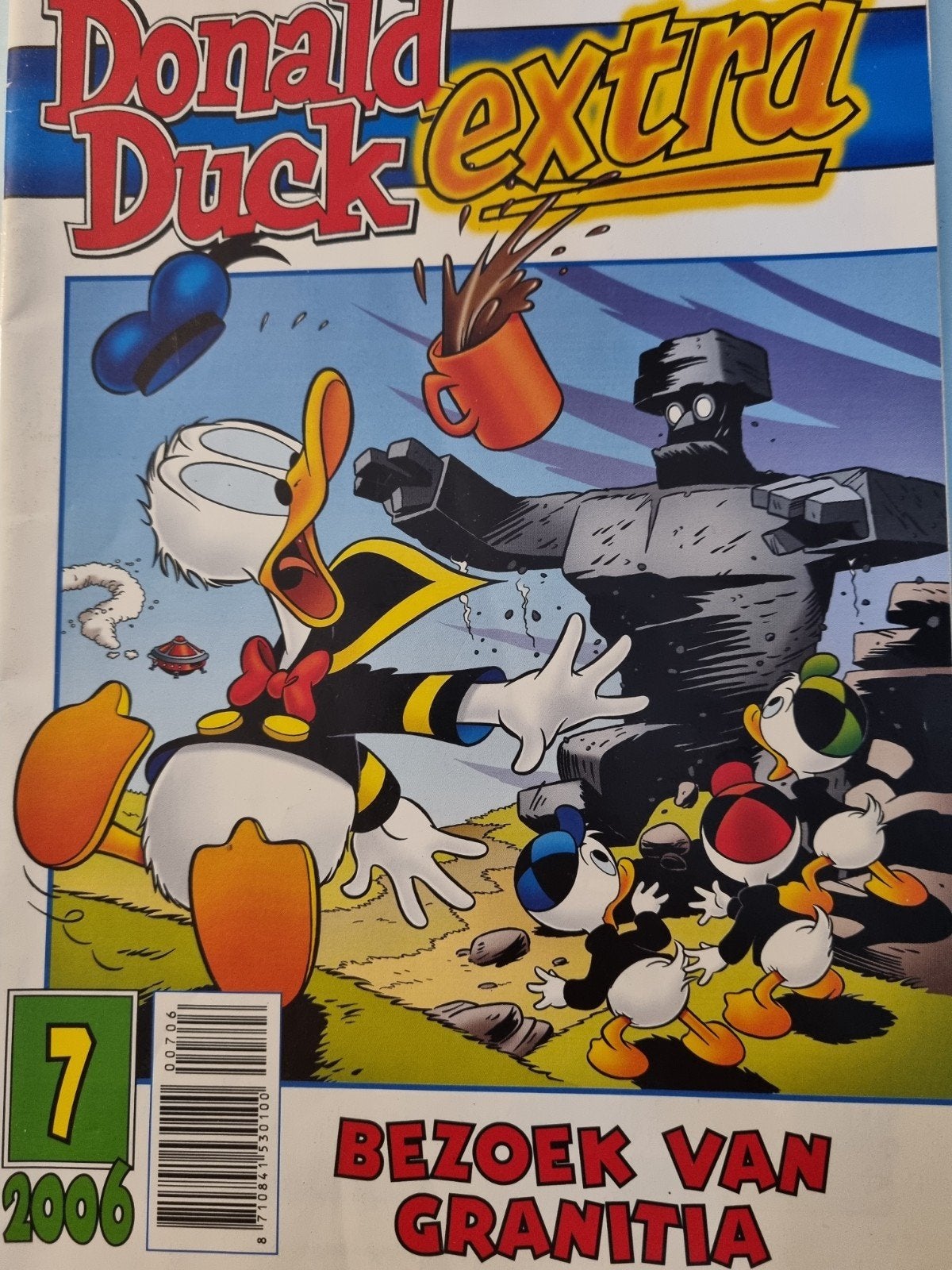 Donald Duck Extra 7 - 2006: Bezoek van Granitia. Als Nieuw, Eén stripboek, Ophalen of Verzenden, Zo goed als nieuw