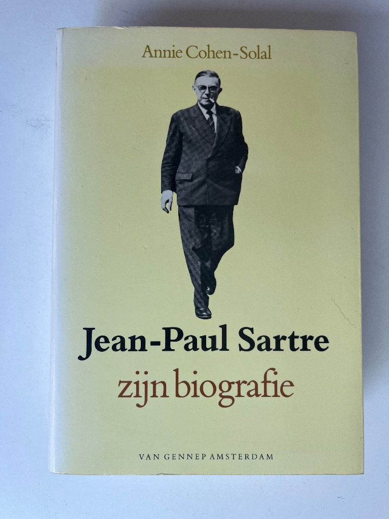 Zijn Biografie Jean-Paul Sartre, Boeken, Ophalen of Verzenden, Gelezen, Annie Cohen Solal, Kunst en Cultuur