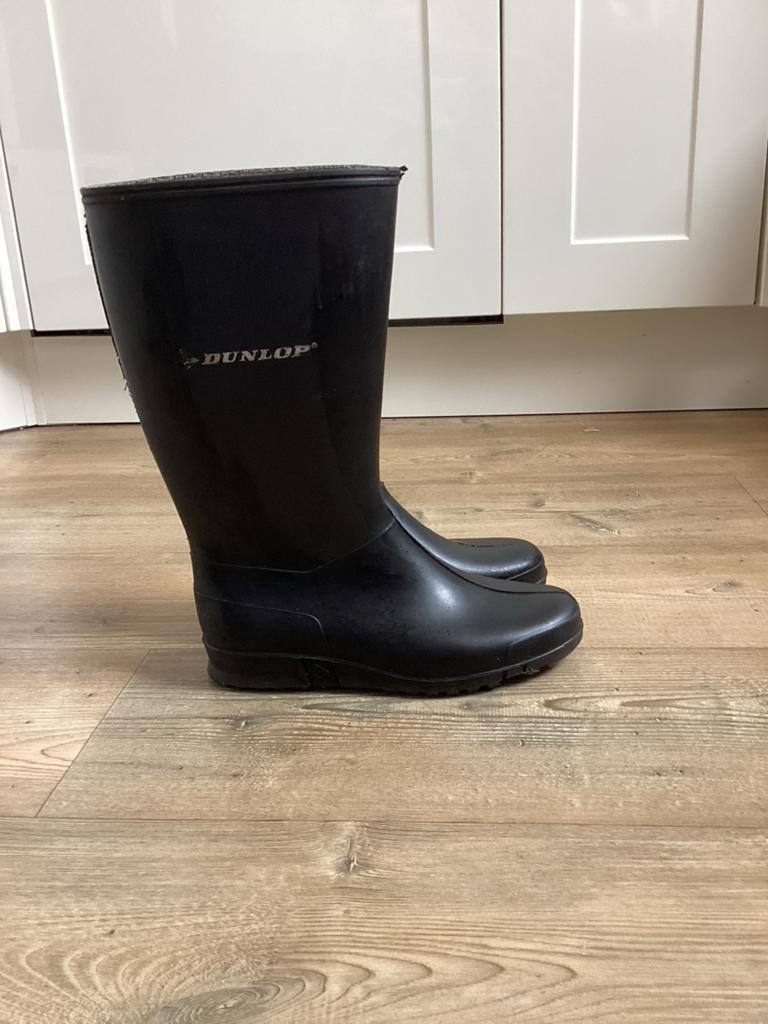 Dunlop laarzen zwart, maat 37, als nieuw!, Ophalen of Verzenden, Zo goed als nieuw