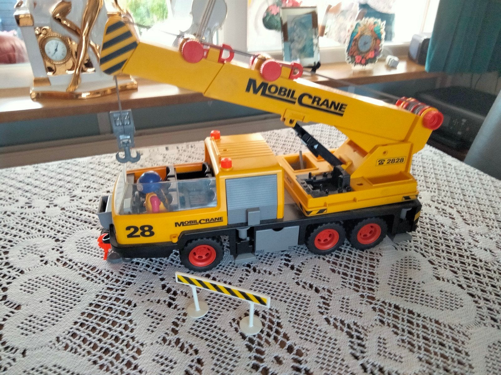 Grote mobiele kraan van Playmobil., Ophalen of Verzenden, Gebruikt