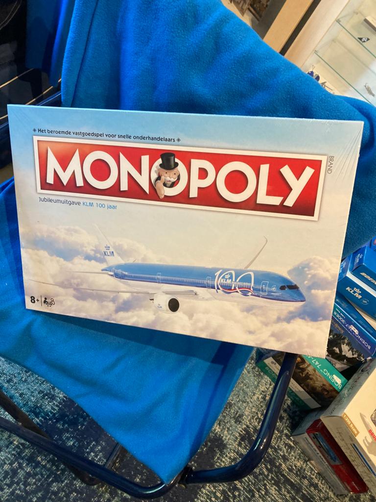 KLM Monopoly Spel, Ophalen of Verzenden, Nieuw, Overige typen