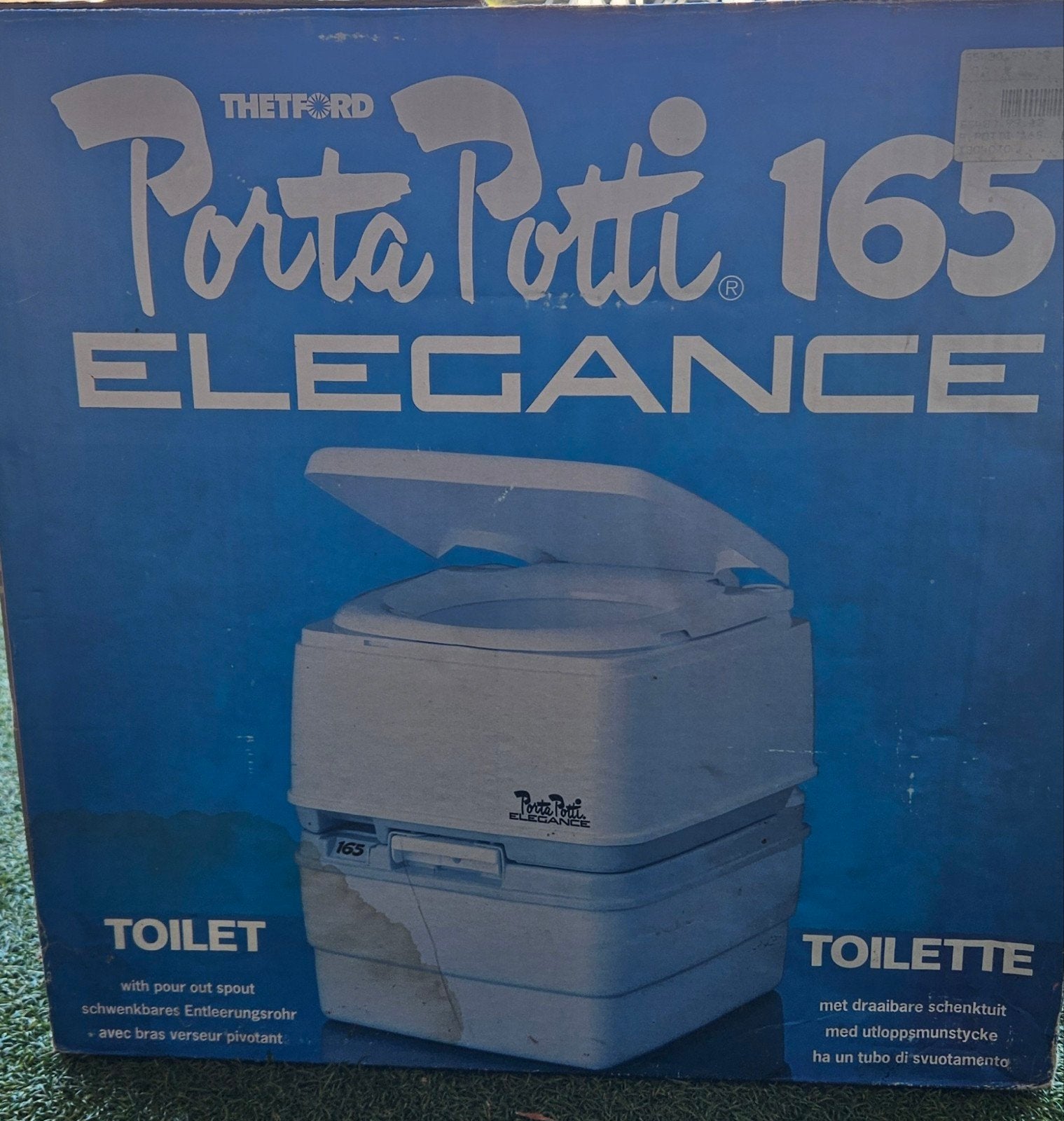 Thetford Porta Potti Elegance 165 - Draagbaar Toilet, Ophalen, Gebruikt