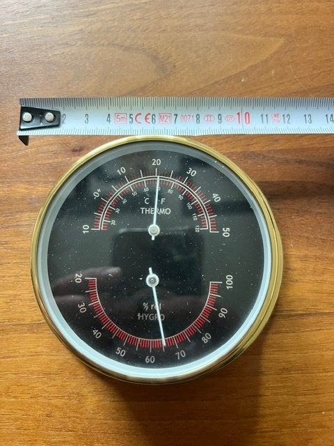 Thermo- hygrometer, Ophalen of Verzenden, Zo goed als nieuw, Weerstation