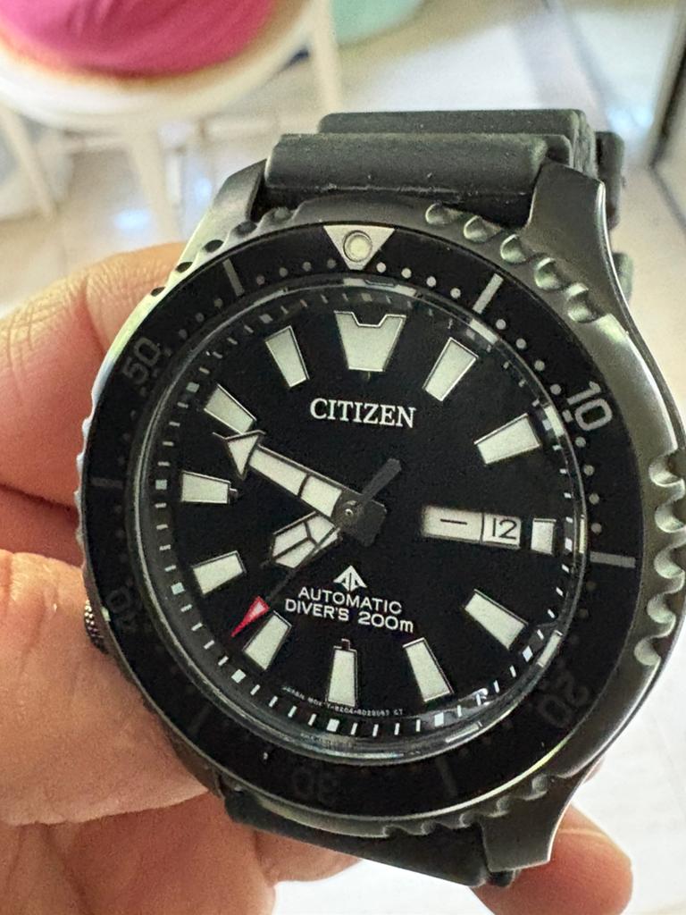 Citizen Fugu NY0139-11E Asia Limited Edition ZGAN, Ophalen, Staal, Kunststof, Zo goed als nieuw