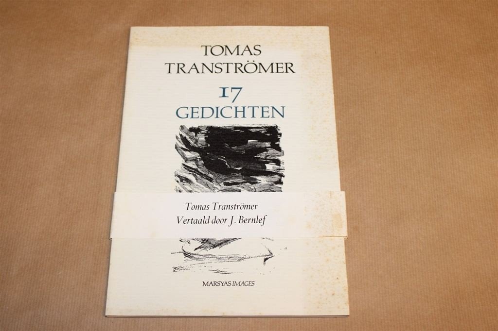 Tomas Tranströmer - 17 gedichten - Vertaling J. Bernlef, Ophalen of Verzenden, Zo goed als nieuw