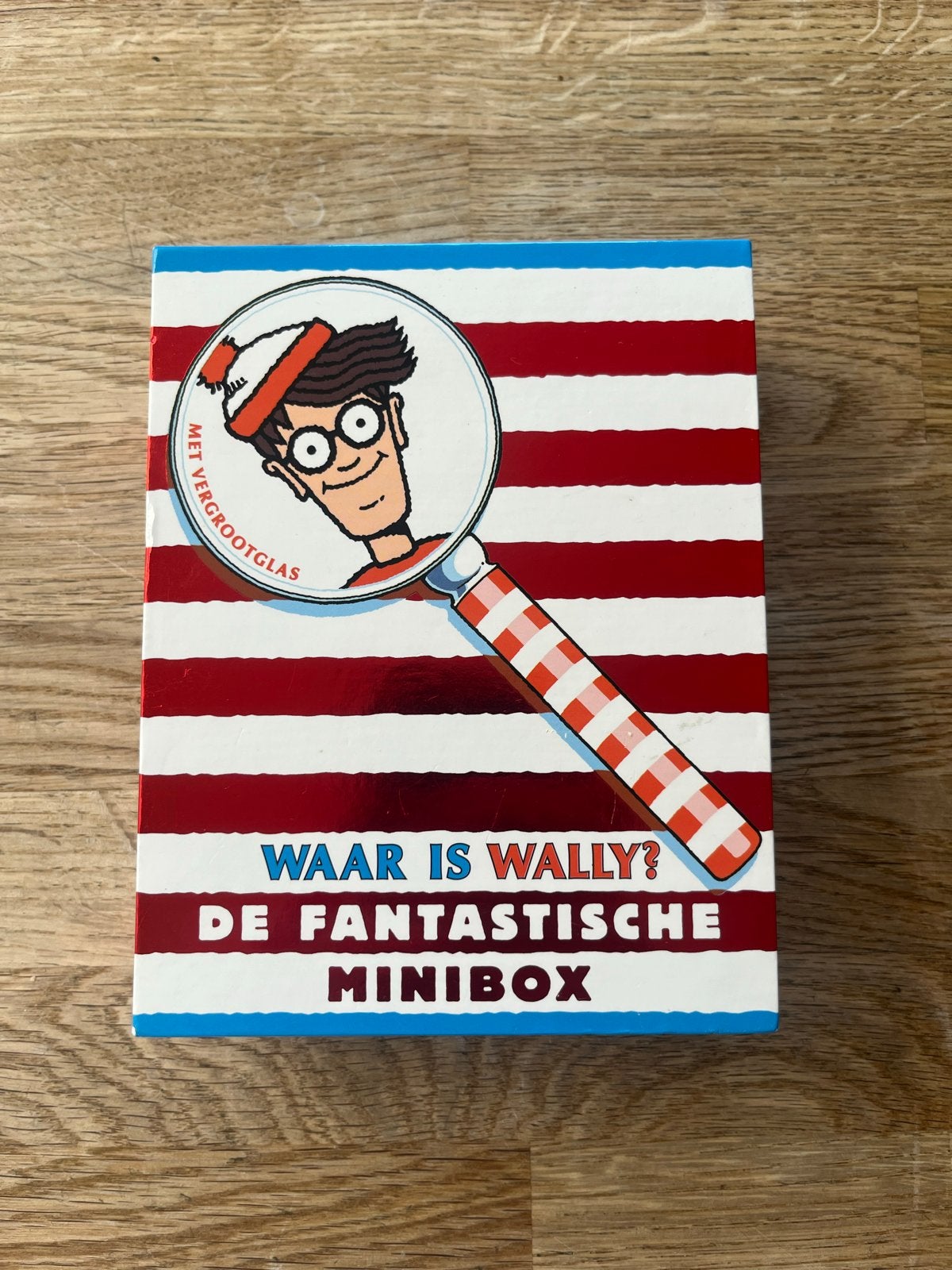 Waar is Wally? De Fantastische Minibox met vergrootglas, Ophalen, Zo goed als nieuw, Fictie algemeen