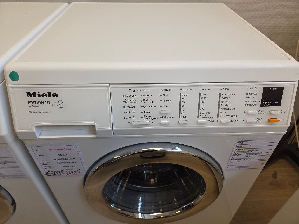 wasmachine - Miele - 7kg - A+ UITVERKOOP!, Ophalen, Duitsland, Refurbished, Miele