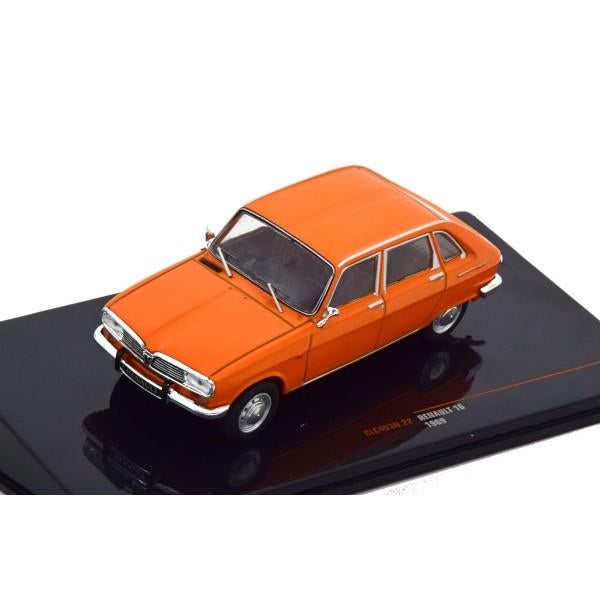 Renault R16 1969 Oranje Modelauto 1/43 Ixo Models Nieuw, Overige merken, Ixo Models, Auto, Ixo Models
