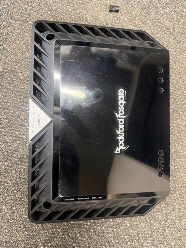 Rockford Fosgate T500-1bd Klasse-bd Monoblock Versterker, Ophalen of Verzenden, Zo goed als nieuw