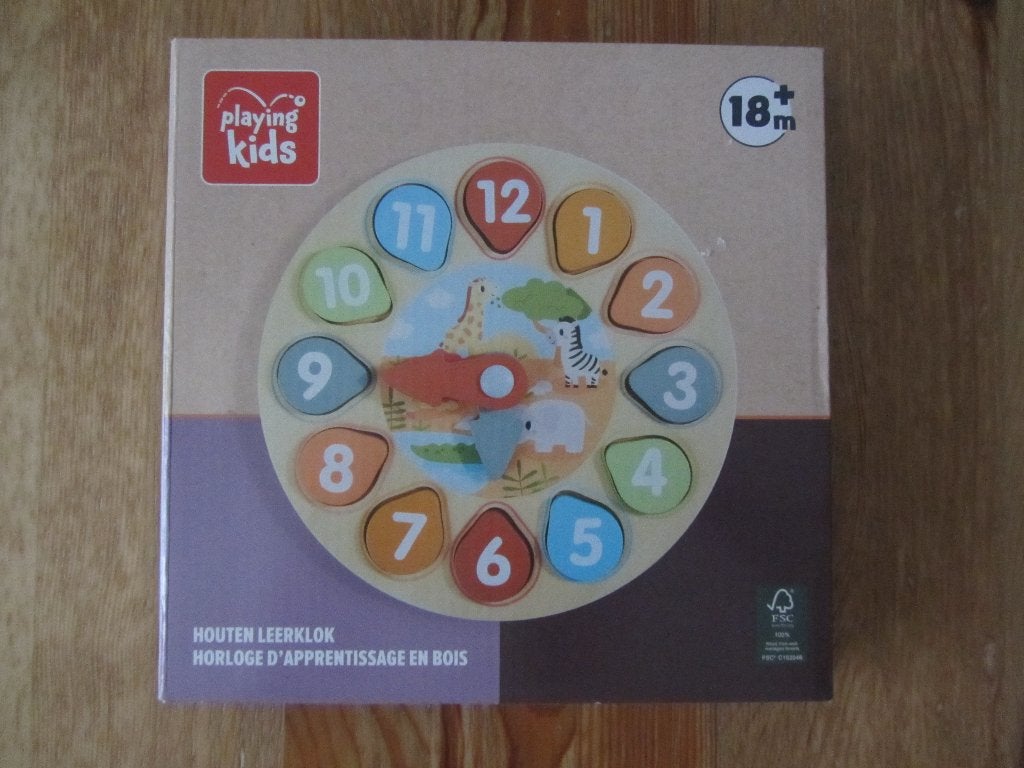 Nieuwe houten klok, Ophalen of Verzenden, Nieuw