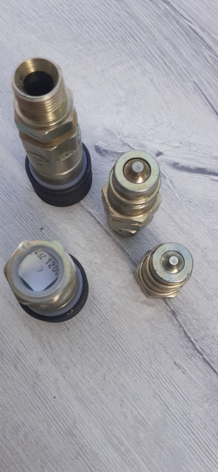 hydrauliek koppeling 2 stuks, Ophalen of Verzenden, Nieuw