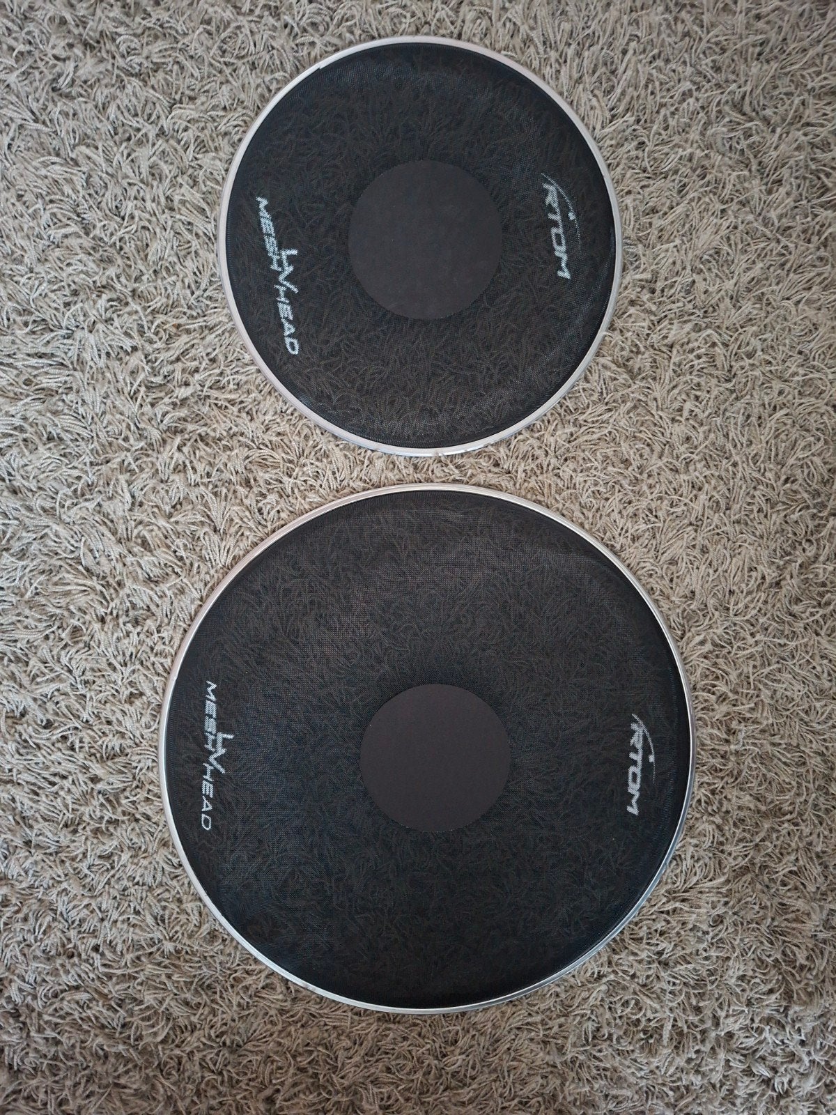 rtom mesh head 10 inch, Ophalen of Verzenden, Nieuw, Drums of Percussie