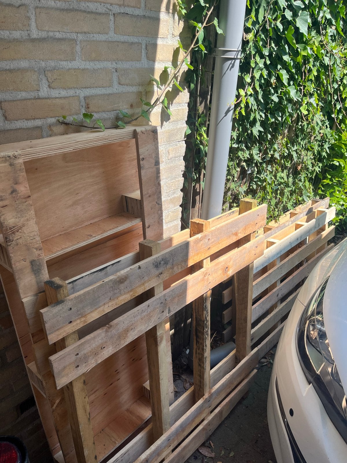 Gratis hout, Ophalen, Gebruikt, 25 tot 50 mm, Pallet