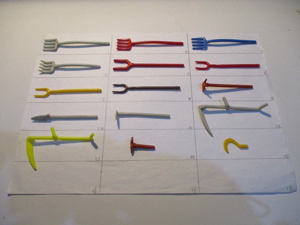 playmobil onderdelen hooivork/div, Losse onderdelen, Overige typen, Ophalen of Verzenden, Zo goed als nieuw