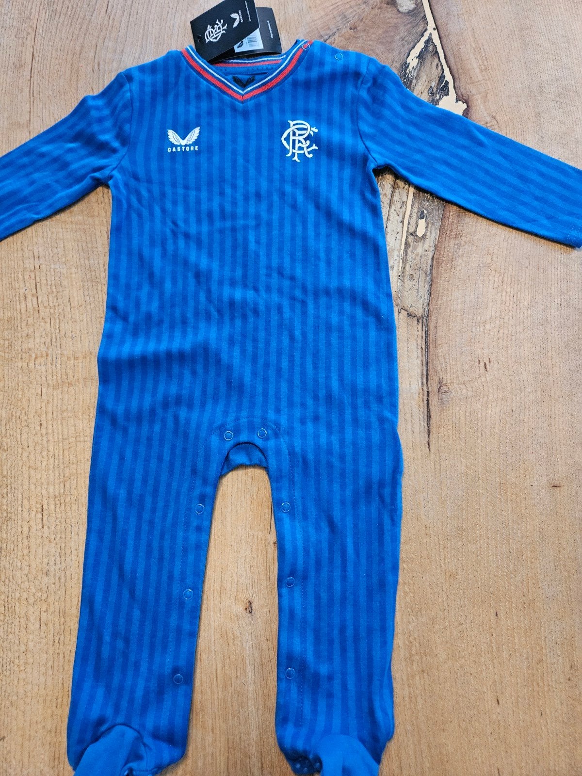 Rangers FC Baby Slaappak / Boxpakje 2023/24 - Nieuw, Ophalen of Verzenden, Nieuw, Jongetje of Meisje
