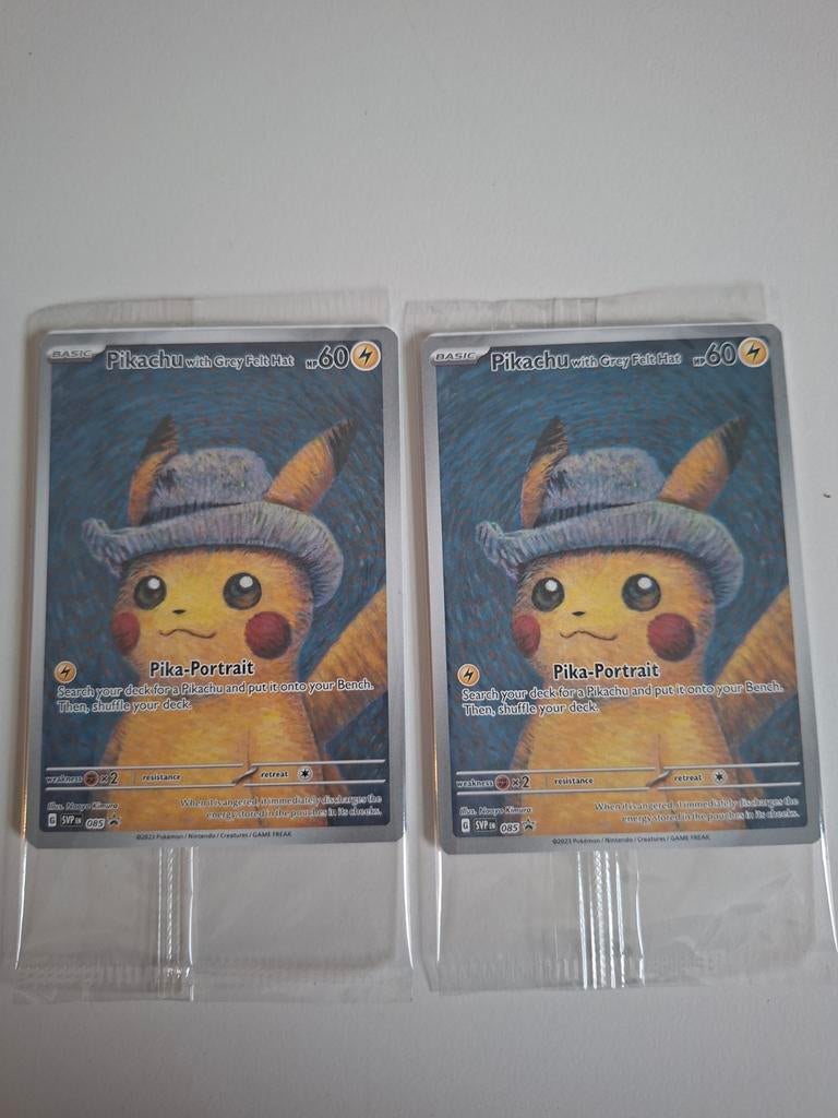 Pikachu with Grey Felt Hat #85, Ophalen of Verzenden