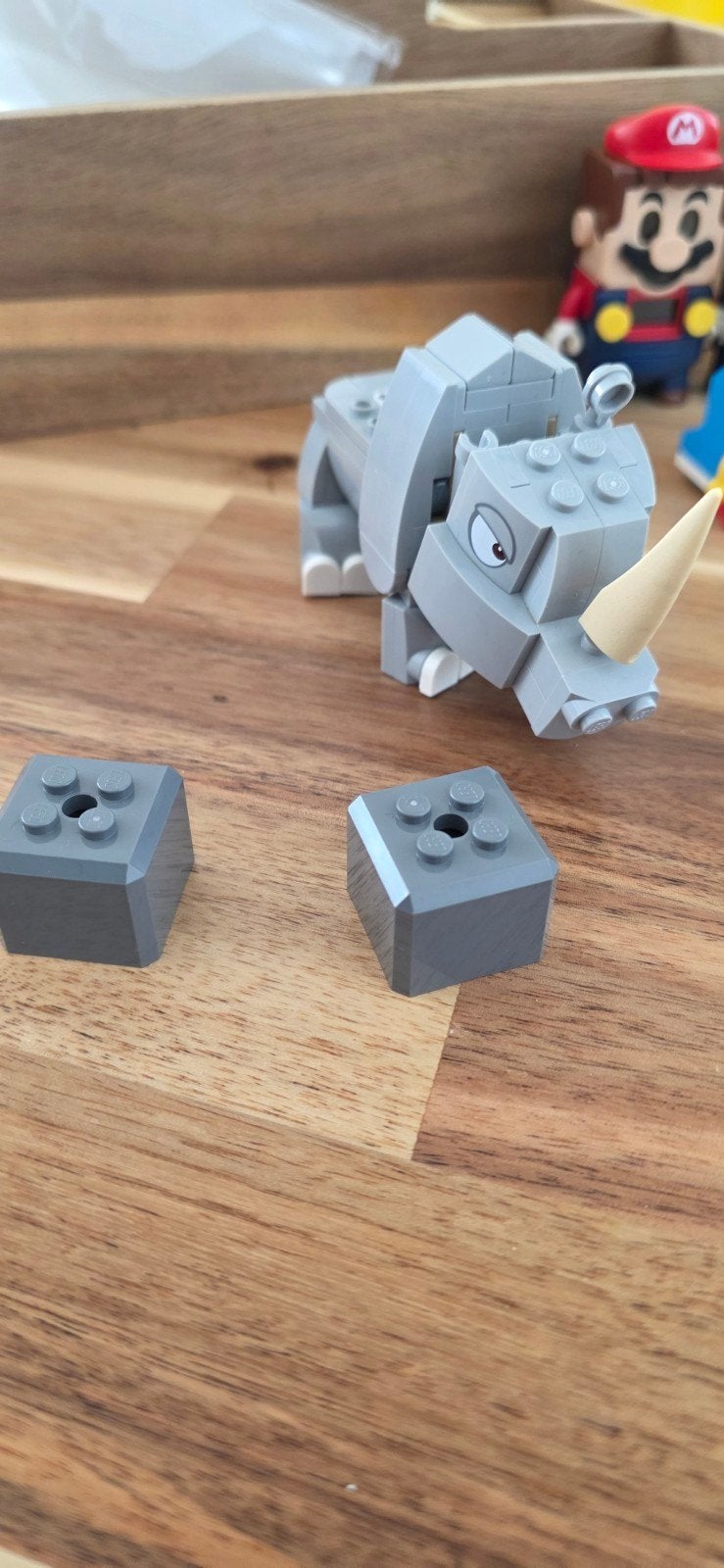 LEGO 71420 Neushoorn en blokjes, Ophalen of Verzenden, Gebruikt, Overige merken