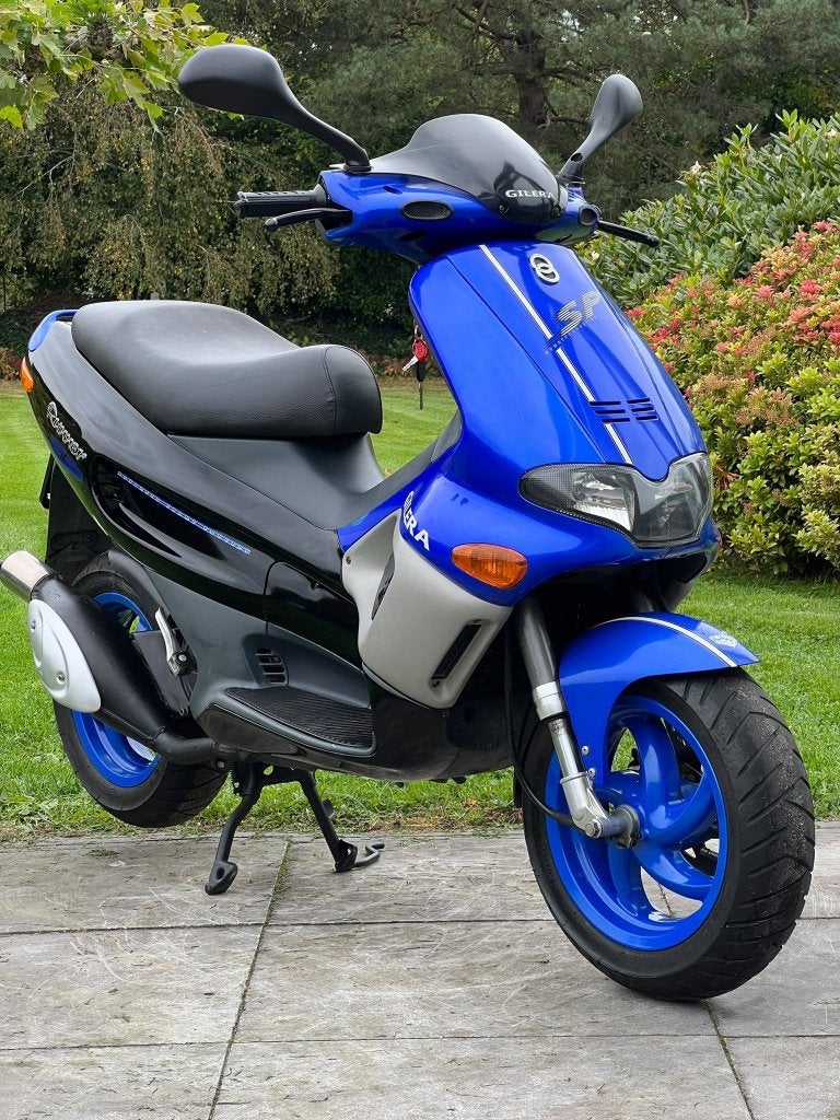 ⭐️Gilera runner blauw zwart Sp DD 7041 km Brom⭐️, Fietsen en Brommers, Niet ingevuld, Niet ingevuld, Niet ingevuld