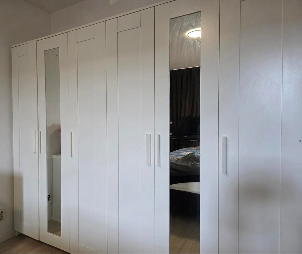 2x IKEA BRIMNES Kledingkast vanaf 27 juni beschikbaar, Ophalen, Met deur(en), 100 tot 150 cm, Zo goed als nieuw