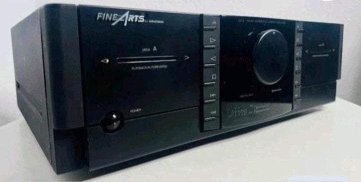 Grundig finearts dubbel cassettedeck ccf3, Ophalen of Verzenden, Overige merken