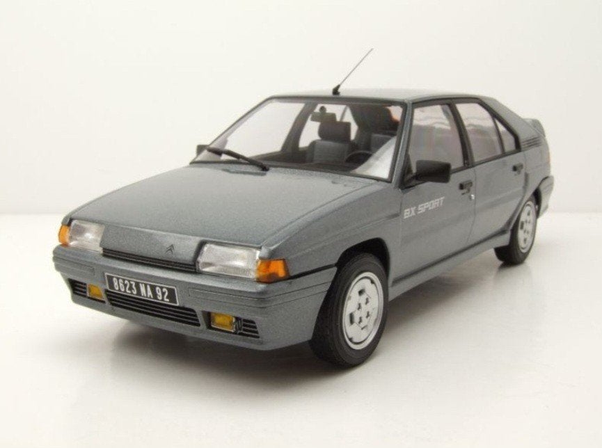 1:18 Citroën BX Sport uit 1985 Grijs metallic Norev, Hobby en Vrije tijd, Modelauto's | 1:18, Ophalen of Verzenden, Nieuw, Auto