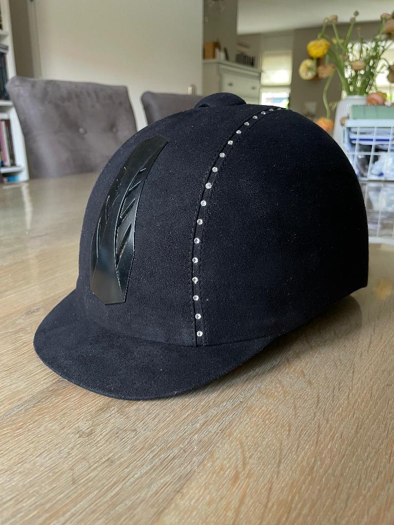 Mooie cap met glimmende steentjes, Dieren en Toebehoren, Gebruikt, Dressuur, Ophalen of Verzenden, Dames