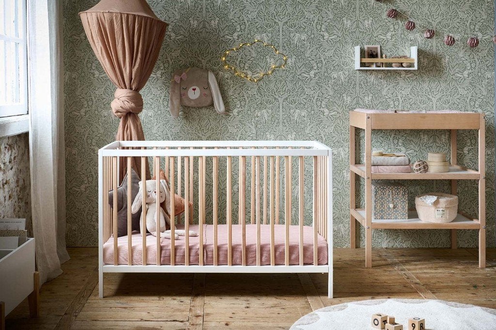 Petite Amélie Ledikant HETRE met Aerosleep matras, Ophalen, Zo goed als nieuw, Ledikant