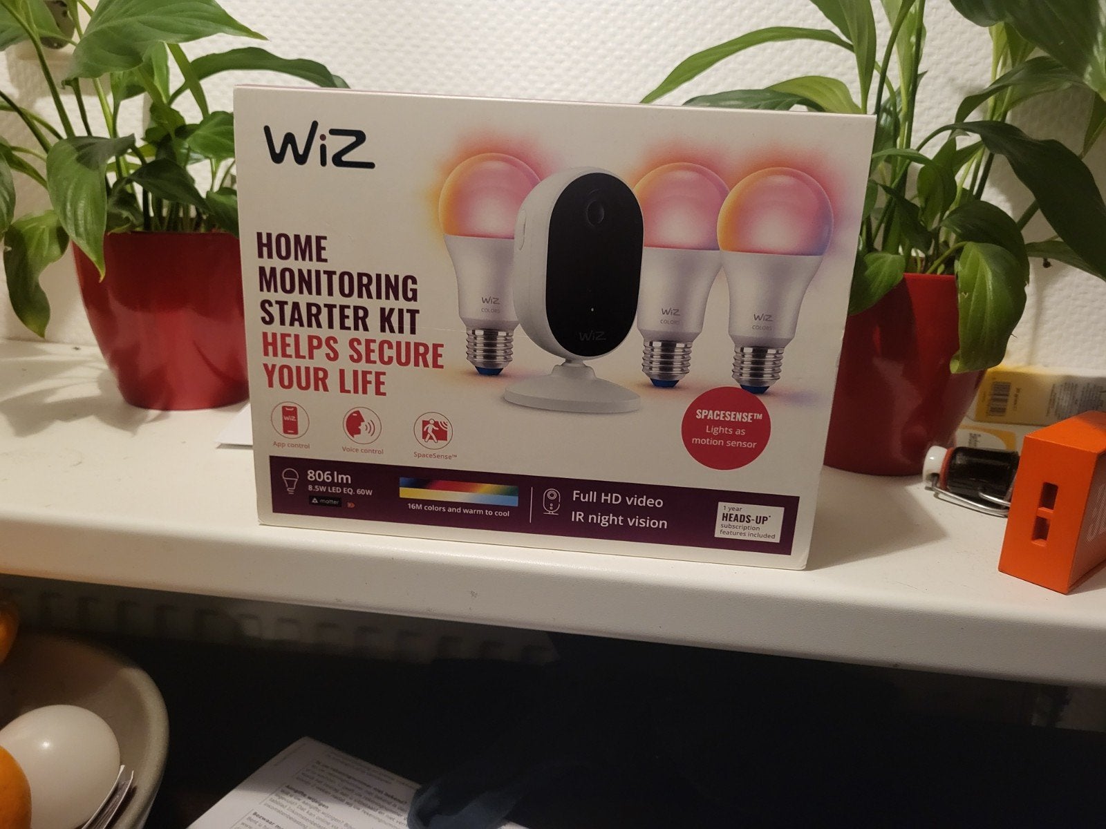 Wiz Home Monitoring Starter Kit (NIEUW!) + SD kaart 128gb, Ophalen of Verzenden
