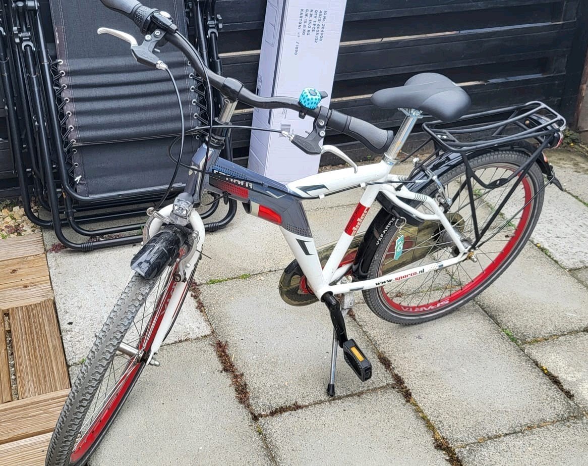 Jongens fiets, Ophalen, 22 inch, Velgrem, Versnellingen