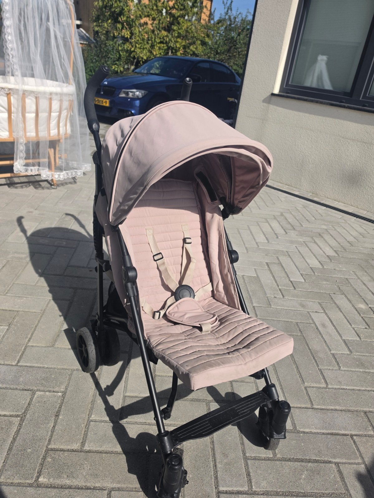 Roze kinderwagen/buggy - Little Dutch, Kinderen en Baby's, Ophalen of Verzenden, Zo goed als nieuw