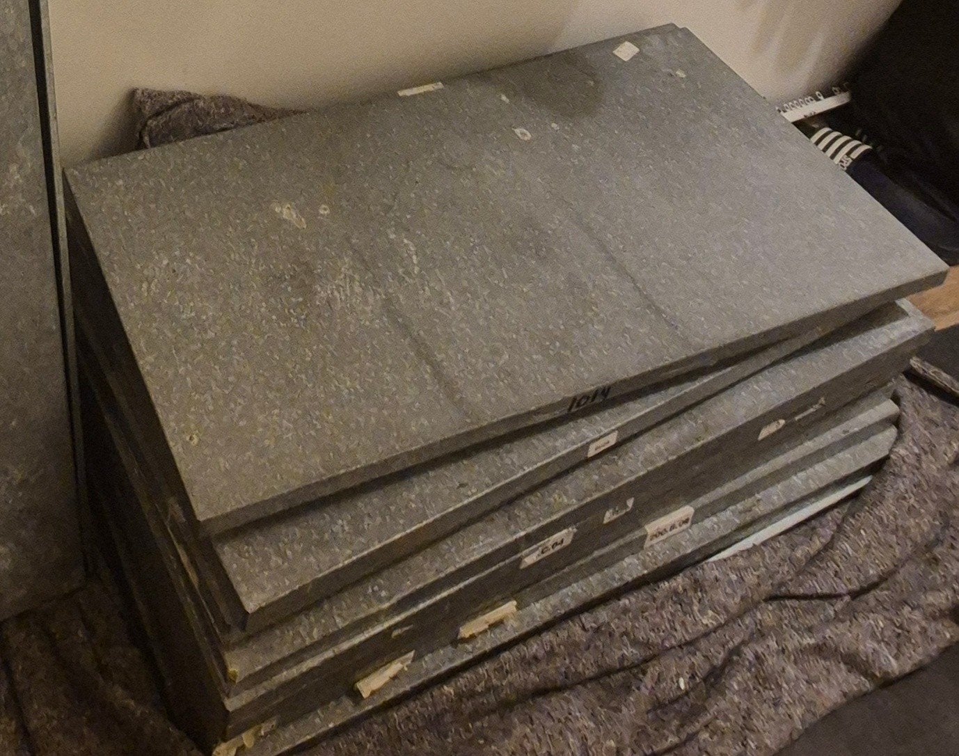 16 st. G3 GS3 legborden 98 x 40 cm voor stellingkast, Ophalen, Gebruikt