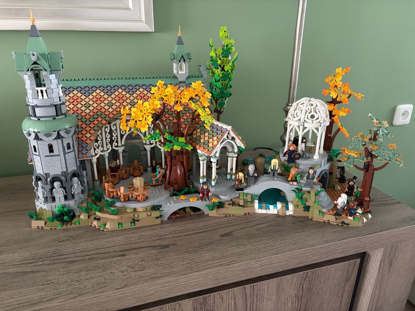 Lego Icons Lord of the Rings Rivendell 10316, Ophalen, Overige thema's, Lego, Zo goed als nieuw